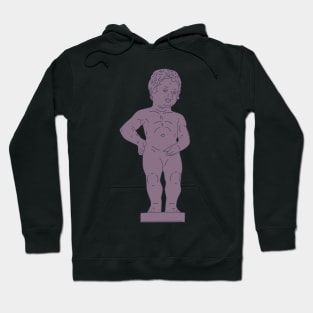 Manneken Pis - Little Pissing Man - Brussel Monument Hoodie